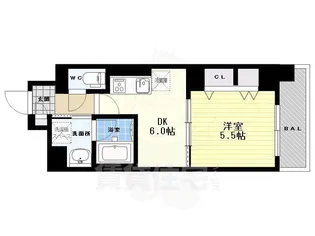 エスカルコート【11階】の間取り