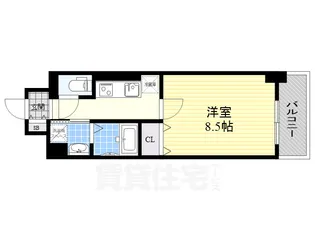 エスカルコート【8階】の間取り