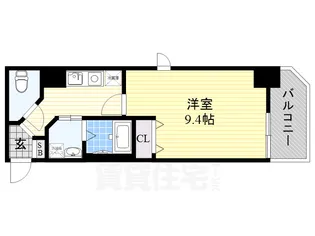 メゾン夕陽ヶ丘【2階】の間取り