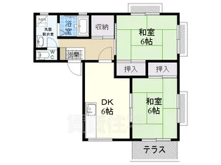 LKフレンスィダー2号館【103号室】の間取り