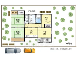 奈良県磯城郡川西町大字結崎【一戸建】の間取り