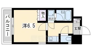 ライオンズマンション下鴨本町【6階】の間取り