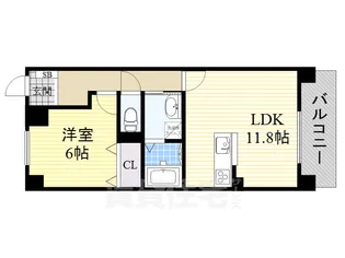 ホームクラルス【2階】の間取り
