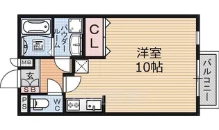 リヴェールSETA【2階】の間取り