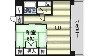 ラ・クール泉【7階】の間取り
