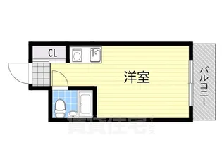 ソシオリバーハイツ【6階】の間取り