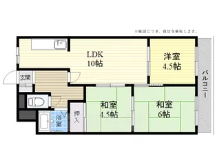 第1藤マンション【3階】の間取り