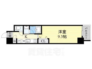 レジデンシア鶴舞公園【7階】の間取り