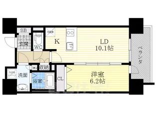 愛知県名古屋市中区丸の内3丁目【マンション】の間取り