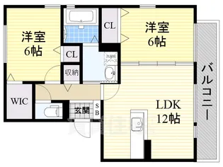 ルミエール【2階】の間取り