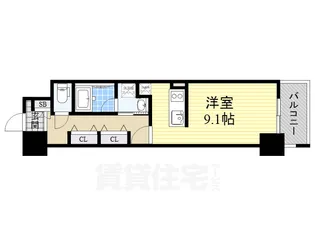 愛知県名古屋市昭和区鶴舞3丁目【マンション】の間取り