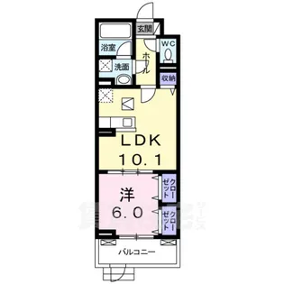 プリムローズ2【1階】の間取り