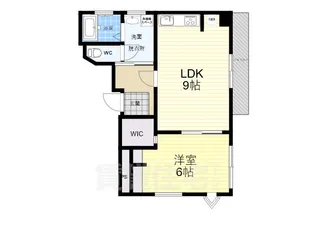 ヴィラ甲東園【3階】の間取り