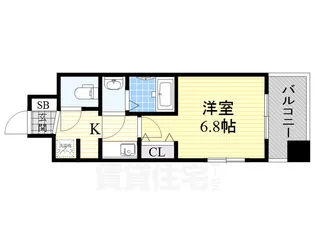プライムアーバン鶴舞【12階】の間取り