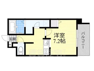 カスターニャ三国本町【5階】の間取り