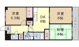 サンユーハイツ滝の水【3階】の間取り
