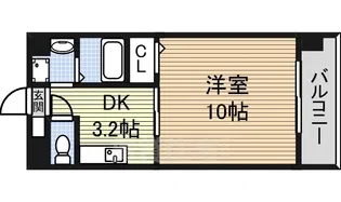 カサグランデ新栄【2階】の間取り
