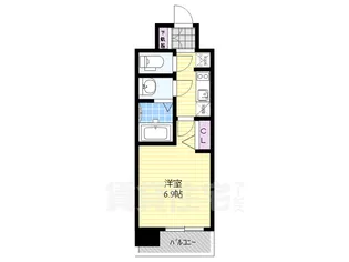 プレサンスTHE KYOTO 華苑【2階】の間取り