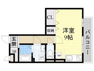 大阪府豊中市北条町4丁目【アパート】の間取り