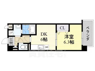 サンセール・ヴィラ【4階】の間取り