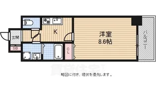 大阪府堺市堺区翁橋町1丁【マンション】の間取り