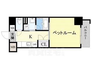 willDo塚本【3階】の間取り