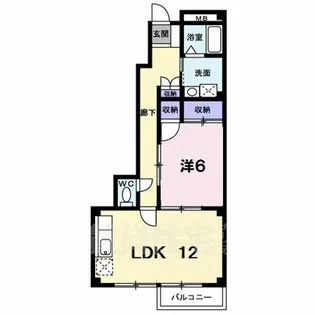 ドリーム・ミレニアム【2階】の間取り