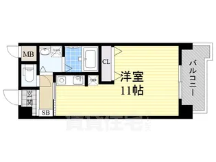 ボヌール千代田【2階】の間取り