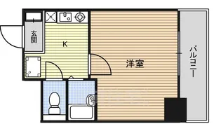 ヒルズ千種【5階】の間取り