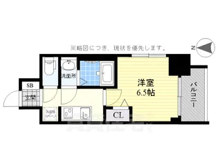 ファステート名古屋ラプソディ【8階】の間取り