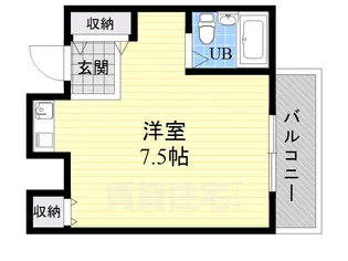 メゾンドツリー【1階】の間取り
