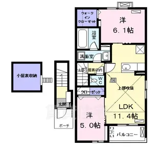 フリーデ【2階】の間取り
