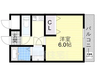 MAISON DE ANGE【204号室】の間取り