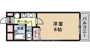 アジュール【4階】の間取り