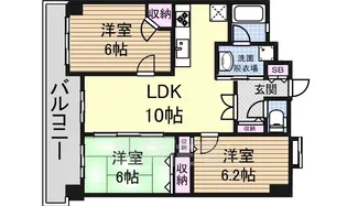 エステムコート新大阪4パークフロント【4階】の間取り