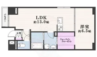 パークレジデンス丸の内駅前【7階】の間取り