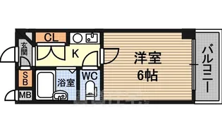 アーバンライフ豊里【4階】の間取り