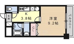 REGALO覚王山【1階】の間取り