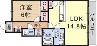 リマーレ雅【1階】の間取り
