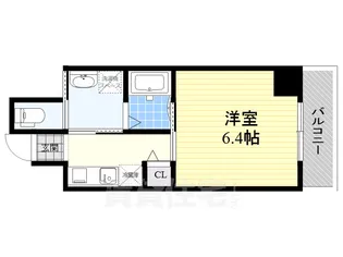 ワイズタワー新栄【8階】の間取り