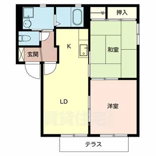 ルミナスコート【1階】の間取り