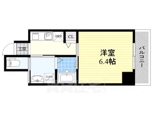 ワイズタワー新栄【5階】の間取り