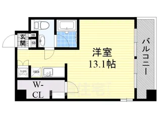 愛知県名古屋市西区上名古屋2丁目【マンション】の間取り