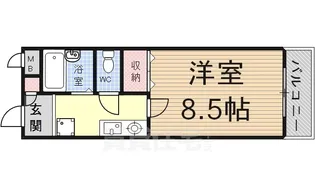 ジェミニ・M【2階】の間取り