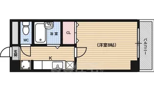 フェニックス堀川2【6階】の間取り