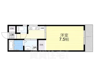 オークフロント【6階】の間取り