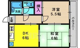 メゾン紫【201号室】の間取り