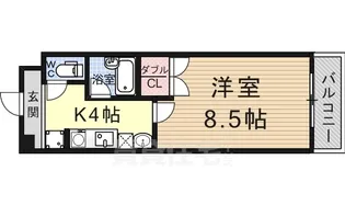 1Kの間取り画像
