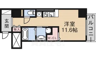 御幸レジデンス丸の内【5階】の間取り