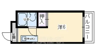 リバティー【3階】の間取り